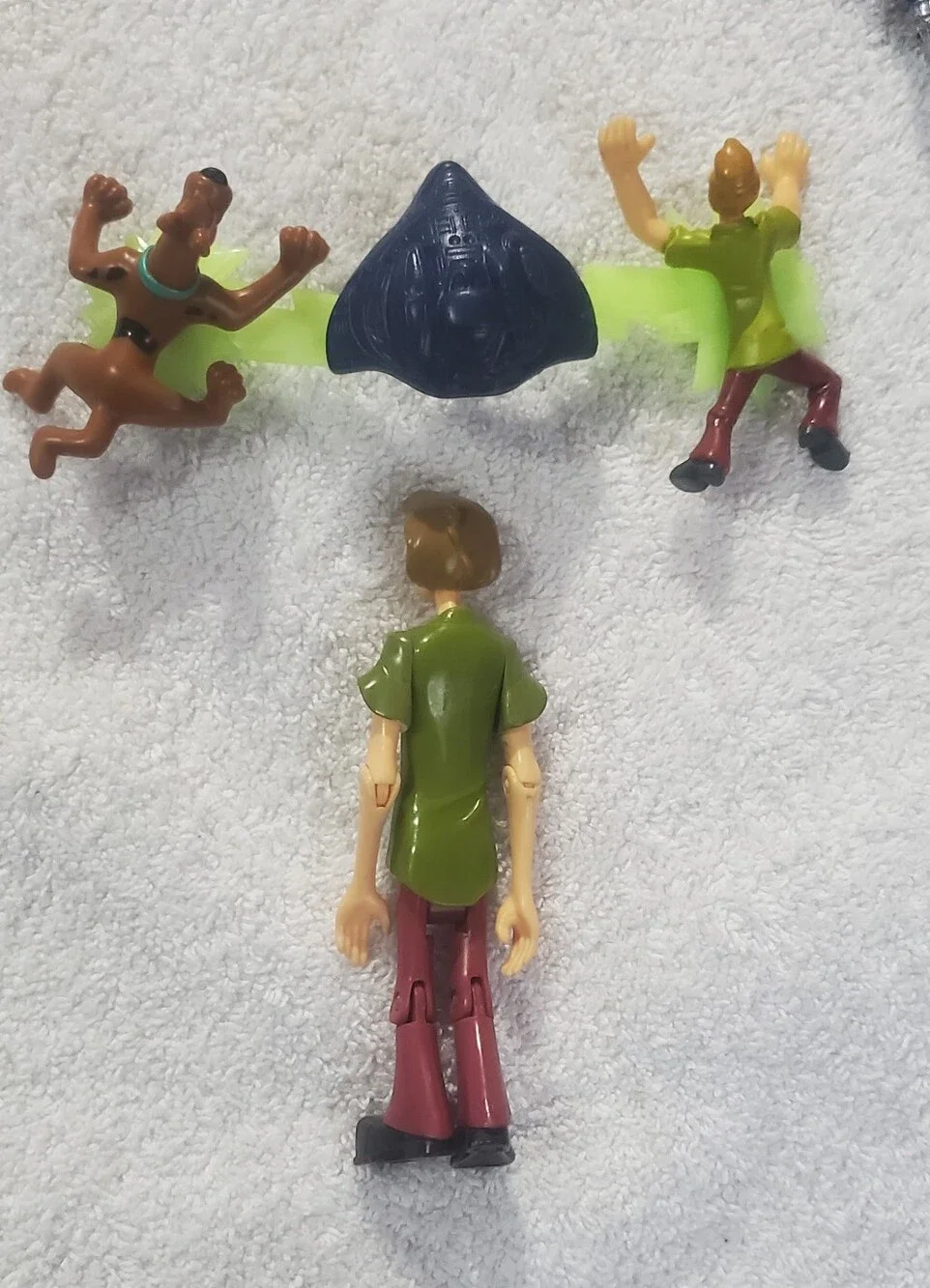 Scooby-Doo Shaggy Action Figure with Green Shirt and Brown Pants - Licensed Toy